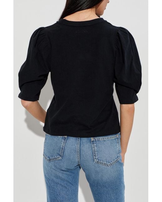 Isabel Marant Blue T-Shirt 'Maeliss'