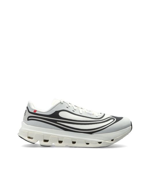 On Shoes White 'Cloudflow 5 Ad' Sports Shoes for men