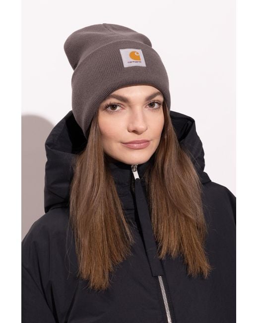 Carhartt Brown Cap With Patch