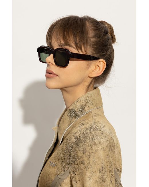 Thierry Lasry Red 'Vandetty' Sunglasses