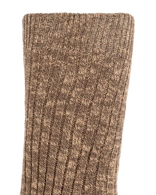 DSquared² Brown Cotton Socks for men