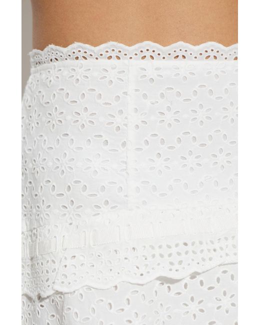 Ulla Johnson White Skirt "Pristine"