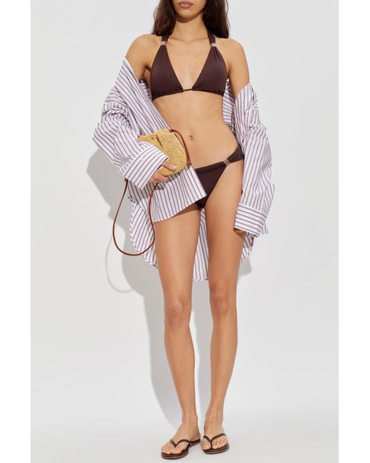 Melissa Odabash Brown Top Of The "Grenada" Swimsuit