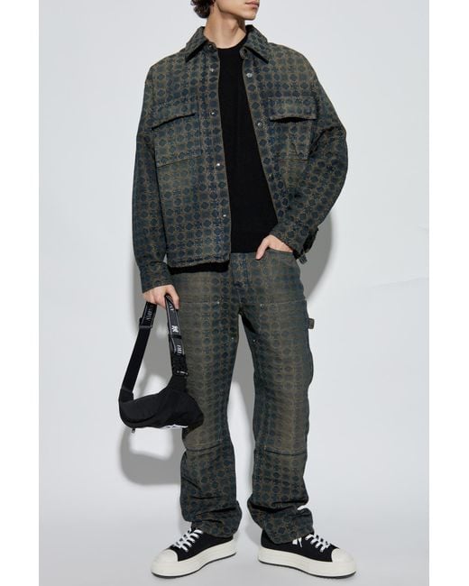 Amiri Black Cashmere Sweater for men