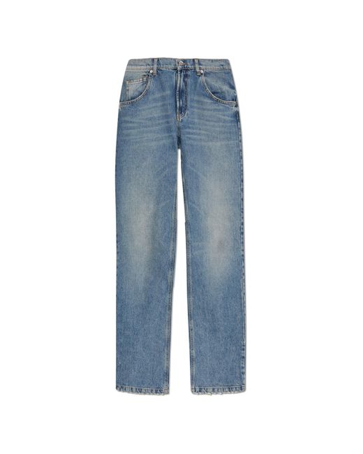 Blumarine Blue Jeans With 'Vintage' Effect