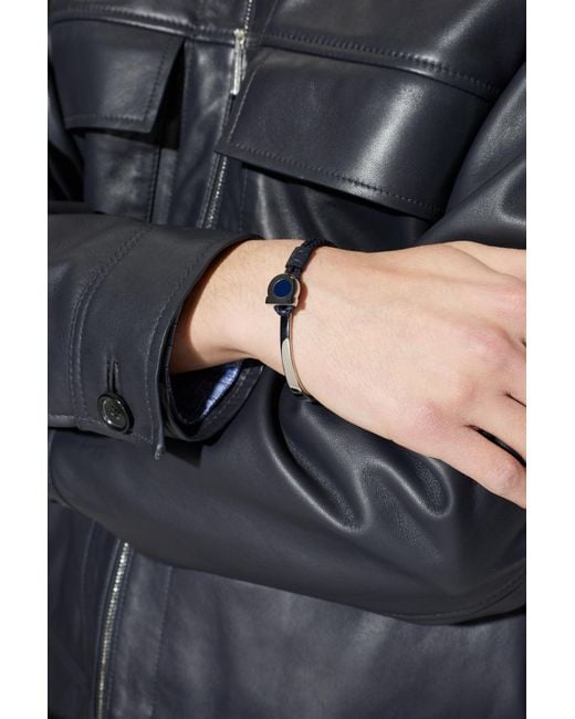 Ferragamo Multicolor Bracelet With Logo for men