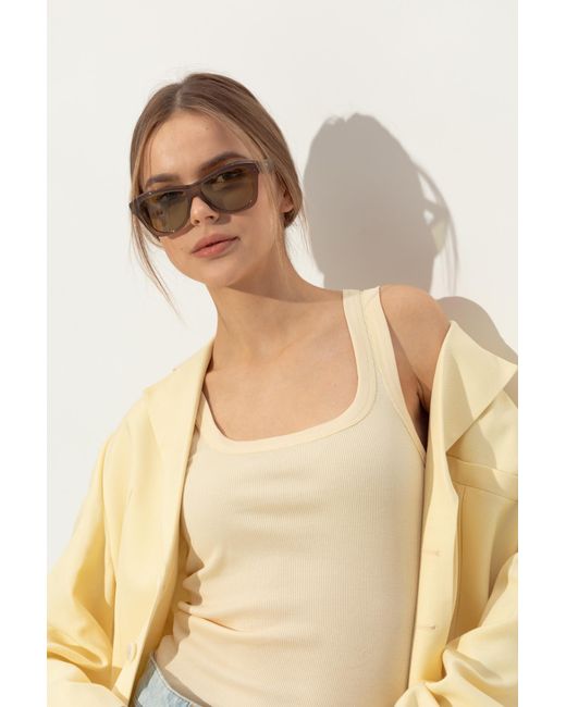 Jacquemus Natural Sunglasses