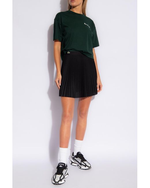 Lacoste Black Pleated Skirt,