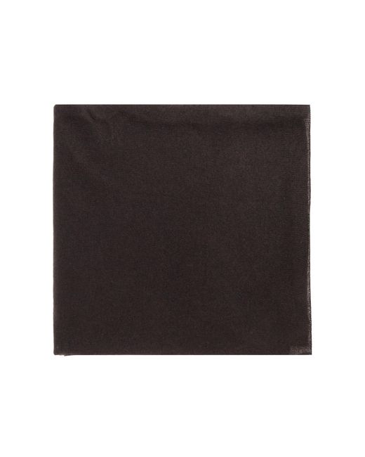 Lisa Yang Black Cashmere Scarf 'Paris'