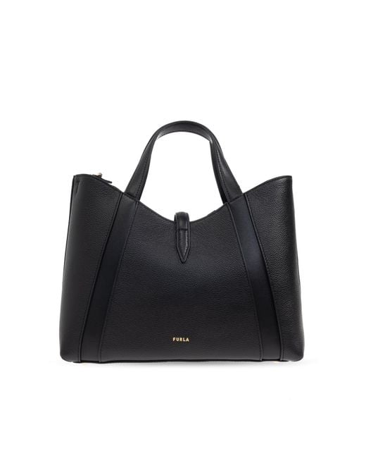 Furla Black Handbag "Goccia Small"