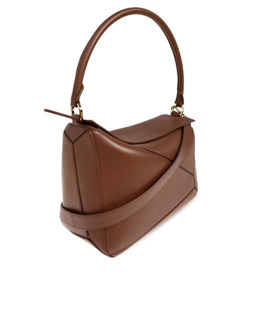 Loewe Brown Puzzle Medium Bag
