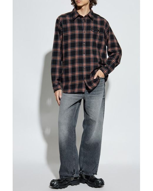 DIESEL Black Shirt 'S-Simply-Ajfi' for men