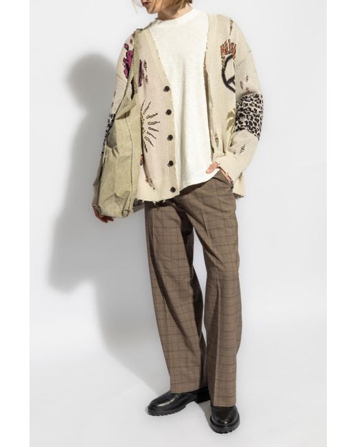 AllSaints Natural Cardigan ‘Motive’ for men