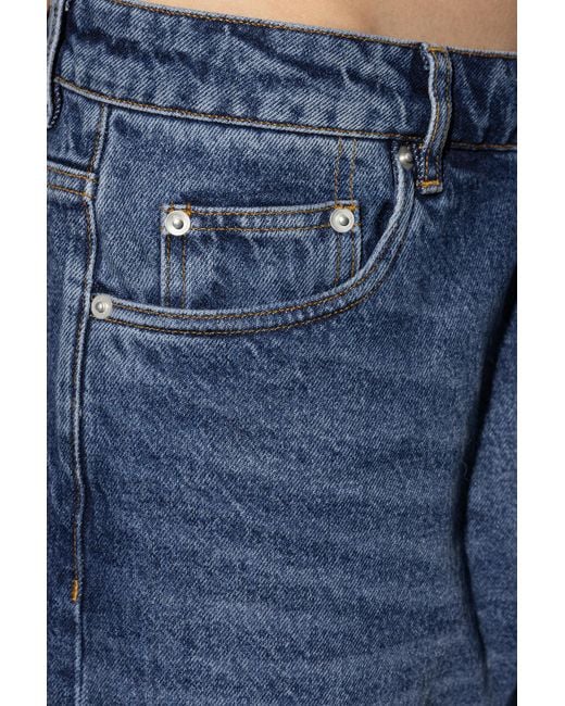 Studio Nicholson Blue 'Riso' Jeans for men