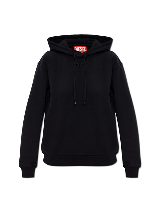 DIESEL Black Sweatshirt 'F-Normy-Hood-Od'