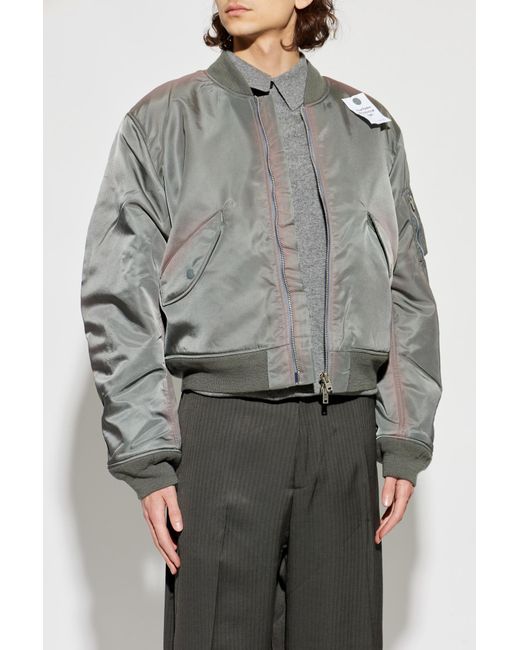 Acne Green Insulated Jacket for men