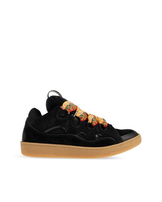 Lanvin Black "Curb" Sports Shoes for men