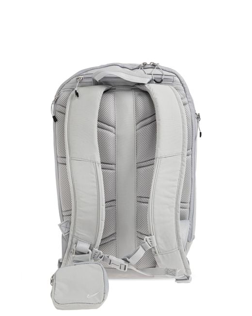 Nike Gray Backpack With Logo