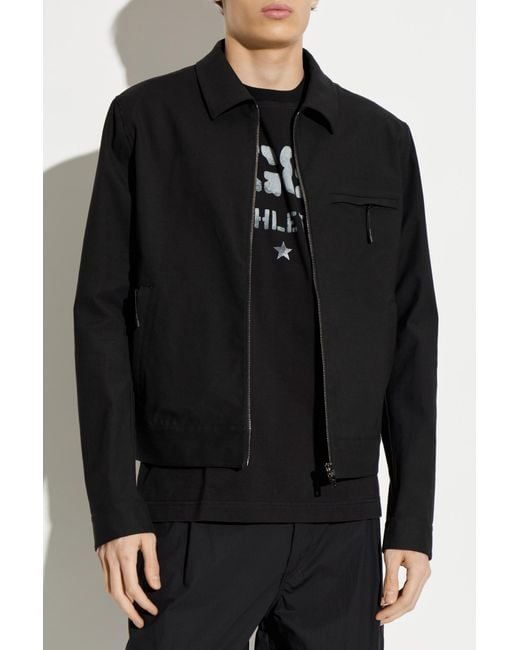 Dolce & Gabbana Black Rain Jacket for men