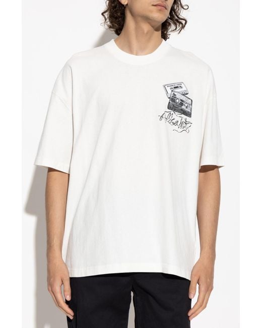 AllSaints Black T-Shirt "Reel" for men