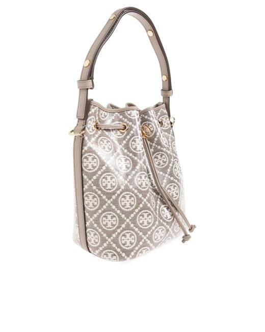 Tory Burch Natural Monogram Bag