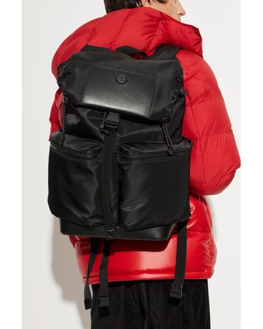 Moncler Red 'Kenton' Backpack for men