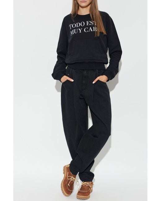 Moschino Black Darted Jeans
