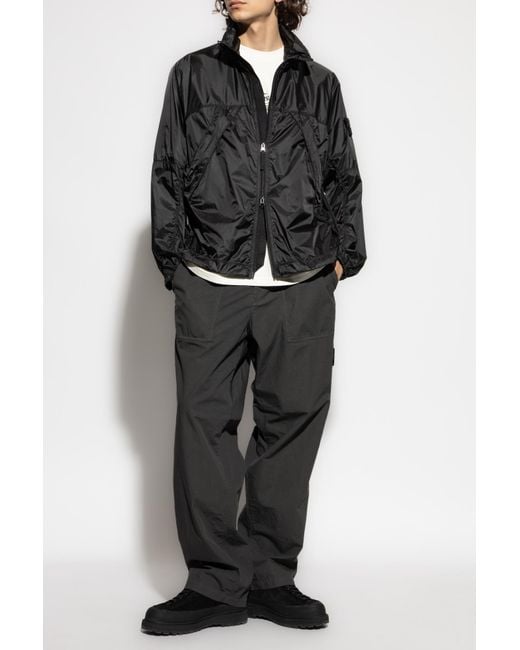 Stone Island Black 'Ripstop Light' Jacket for men