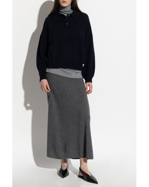 Lisa Yang Blue Polo "Etta"
