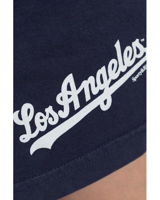 Sporty & Rich Blue X The La Dodgers