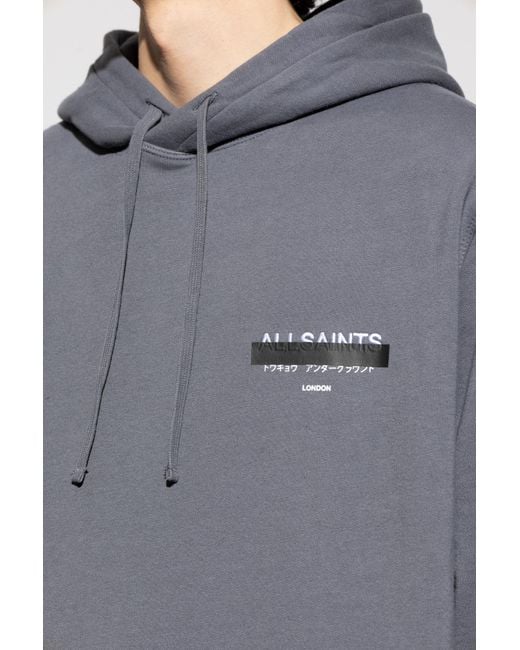 AllSaints Gray Sweatshirt 'Redact' for men