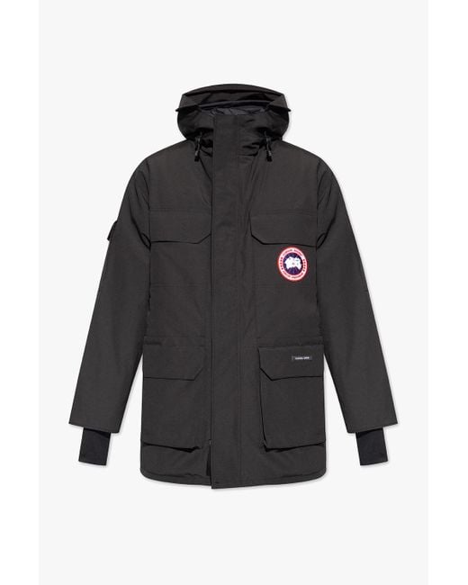 Canada Goose Black 'Expedition' Down Jacket for men