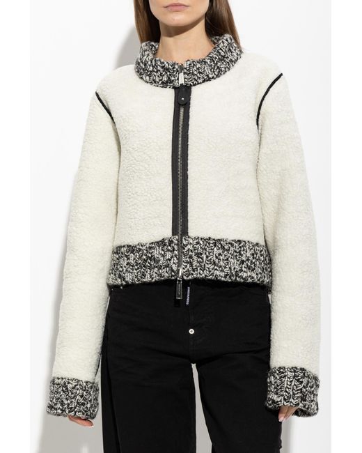 DSquared² Black Cardigan With Patch