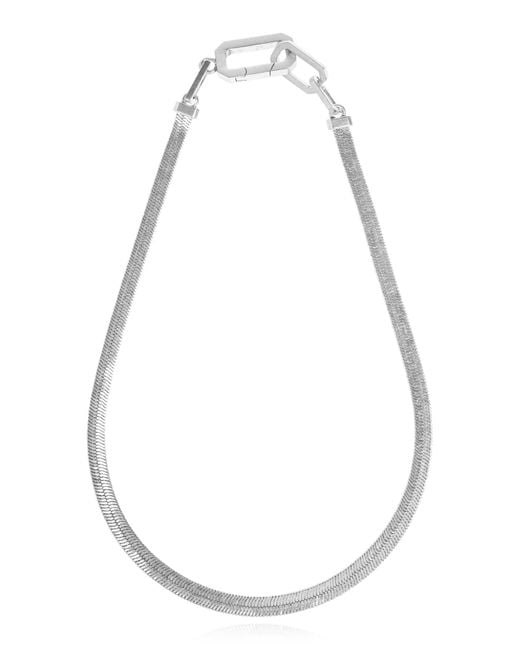 AllSaints Metallic Short Necklace