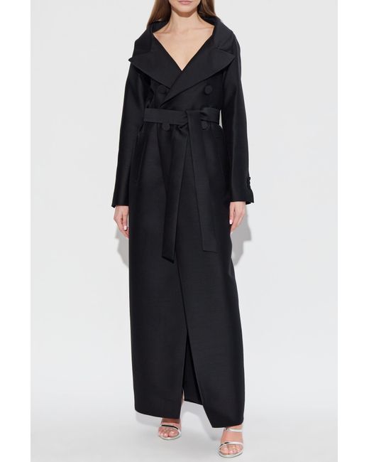 DSquared² Black Wool Coat