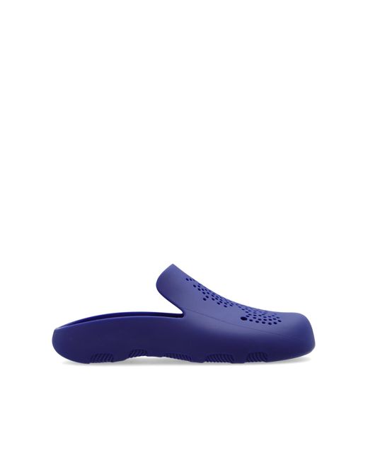 Burberry Blue ‘Stingray’ Slides