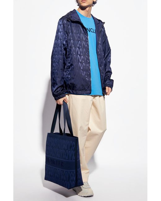 Moncler Blue ‘Lepontine’ Reversible Jacket for men