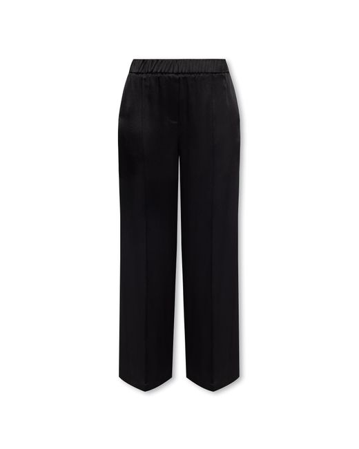 Loewe Black Silk Trousers, '