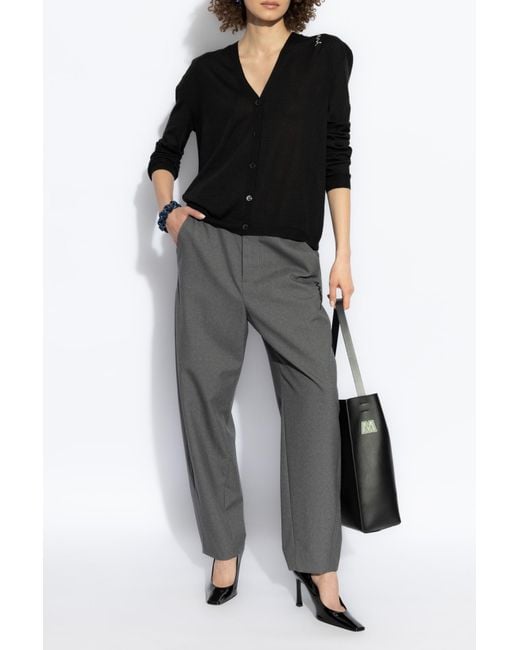 Marni Women's Black Wool Pants