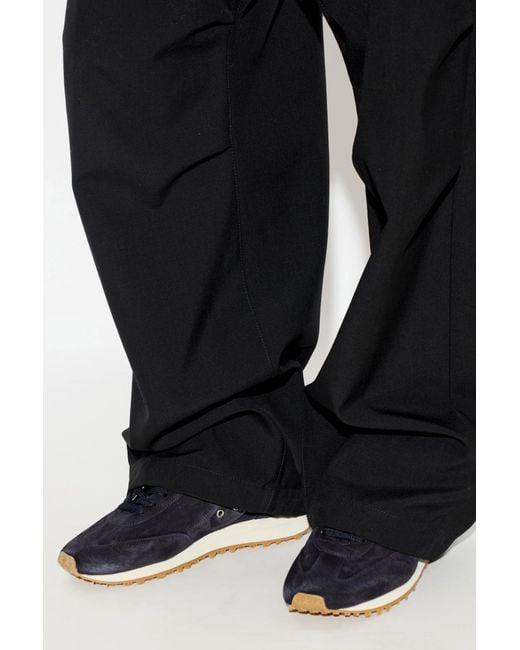 Golden Goose Deluxe Brand Black 'Running Marathon M77 With Star' Sports Shoes for men