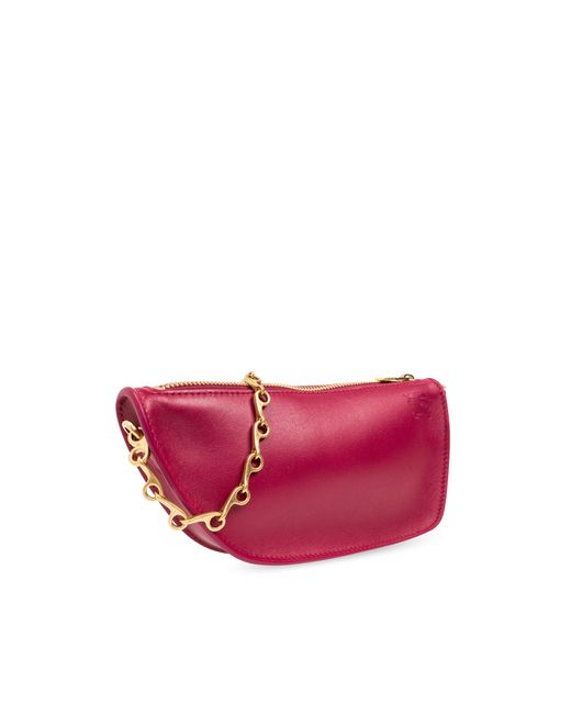 Burberry Pink ‘Shield Micro’ Shoulder Bag
