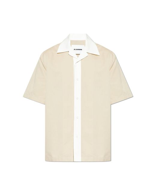 Jil Sander White Short-Sleeve Shirt for men