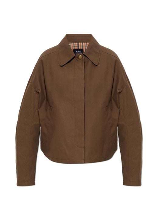 A.P.C. Blue 'Becca' Jacket