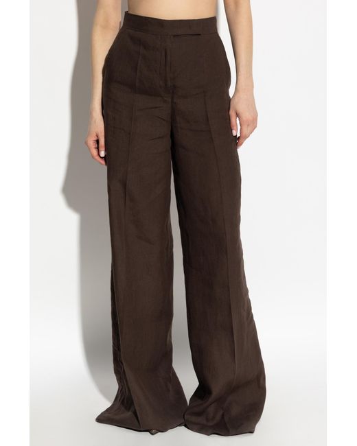 Max Mara Brown Pants Sequoia