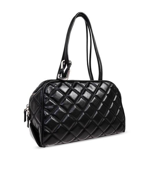 Marc Jacobs Black Quilted Bag,