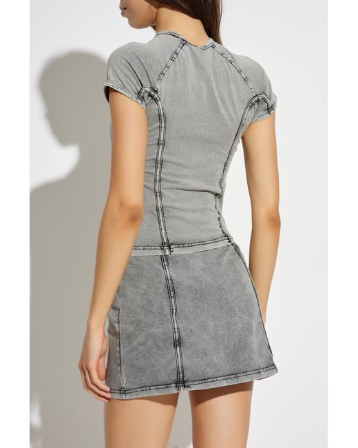 DIESEL Gray Top T-Lynne
