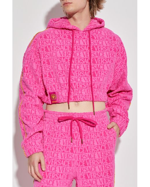 Versace Pink Hoodie