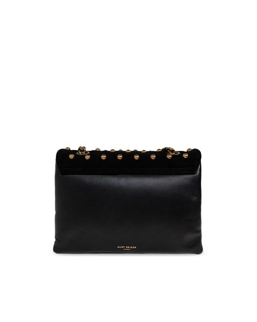 Kurt Geiger Black Shoulder Bag "Kensington Large"