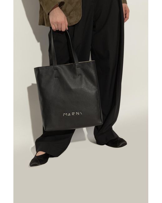 Marni Black Shopper Bag