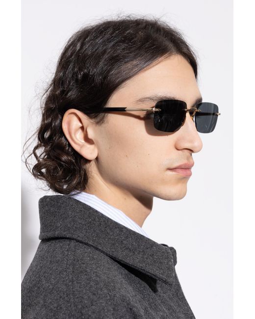 David Beckham Metallic Sunglasses for men
